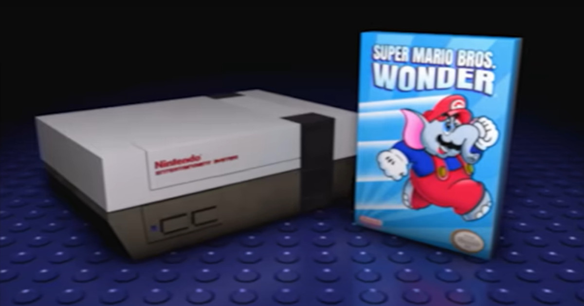 Fã reimagina Super Mario Bros. Wonder como um jogo de NES, completo com  comercial de TV